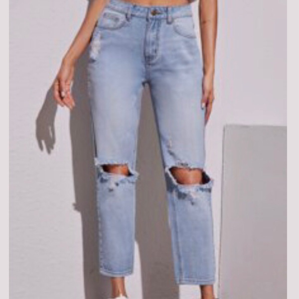 NWT mom jeans